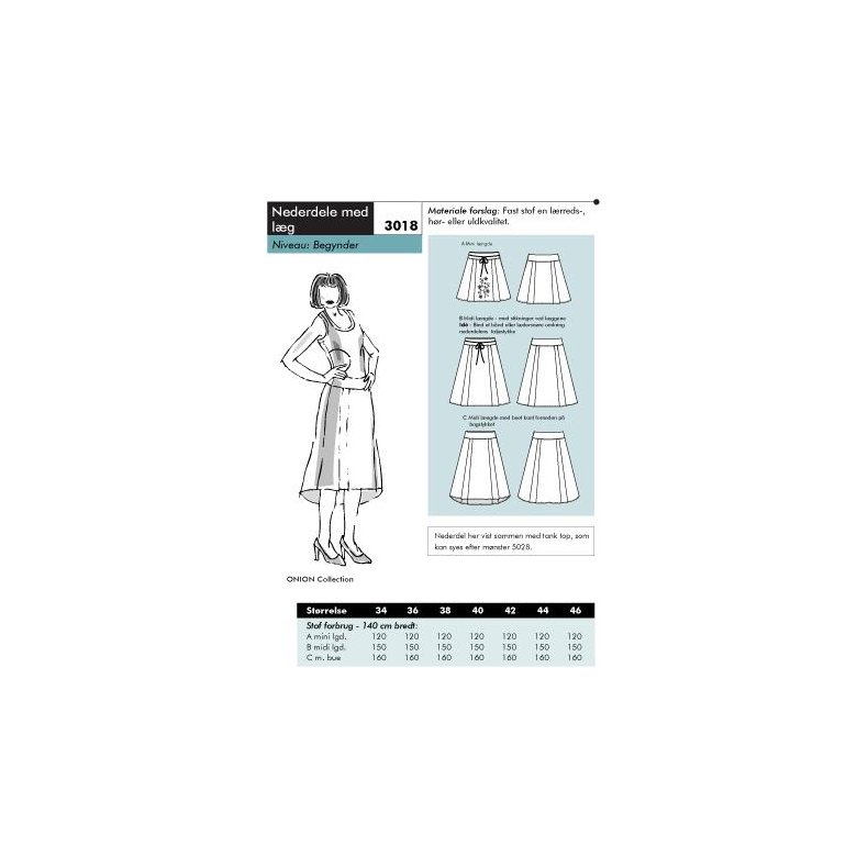 Onion 3018 Nederdele med lg